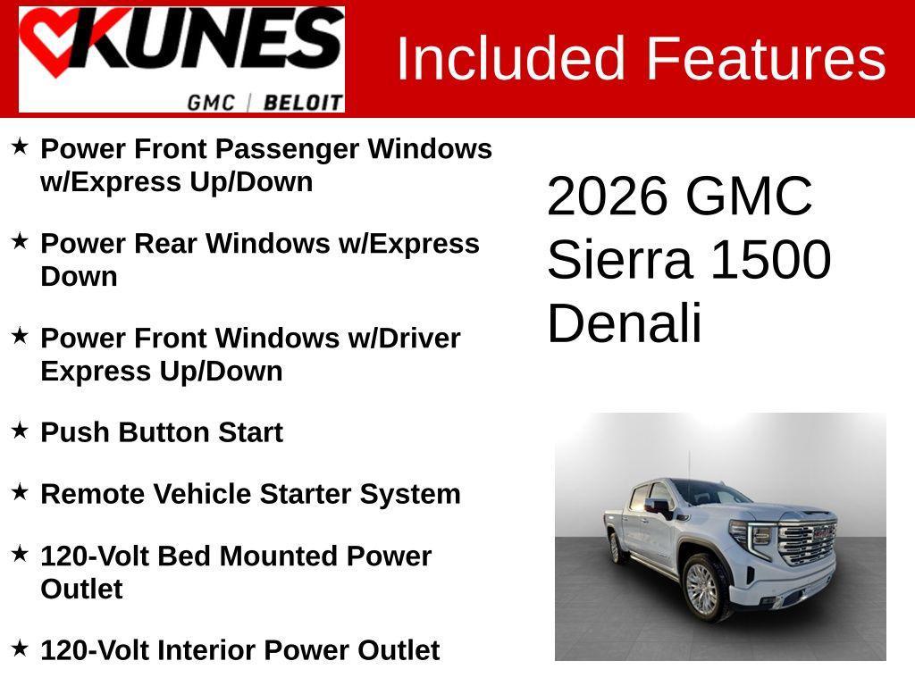 new 2026 GMC Sierra 1500 car, priced at $75,928