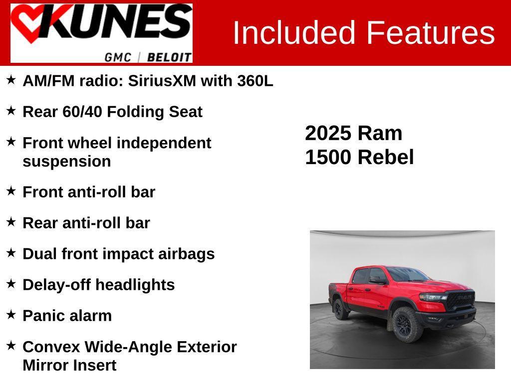 used 2025 Ram 1500 car, priced at $50,917