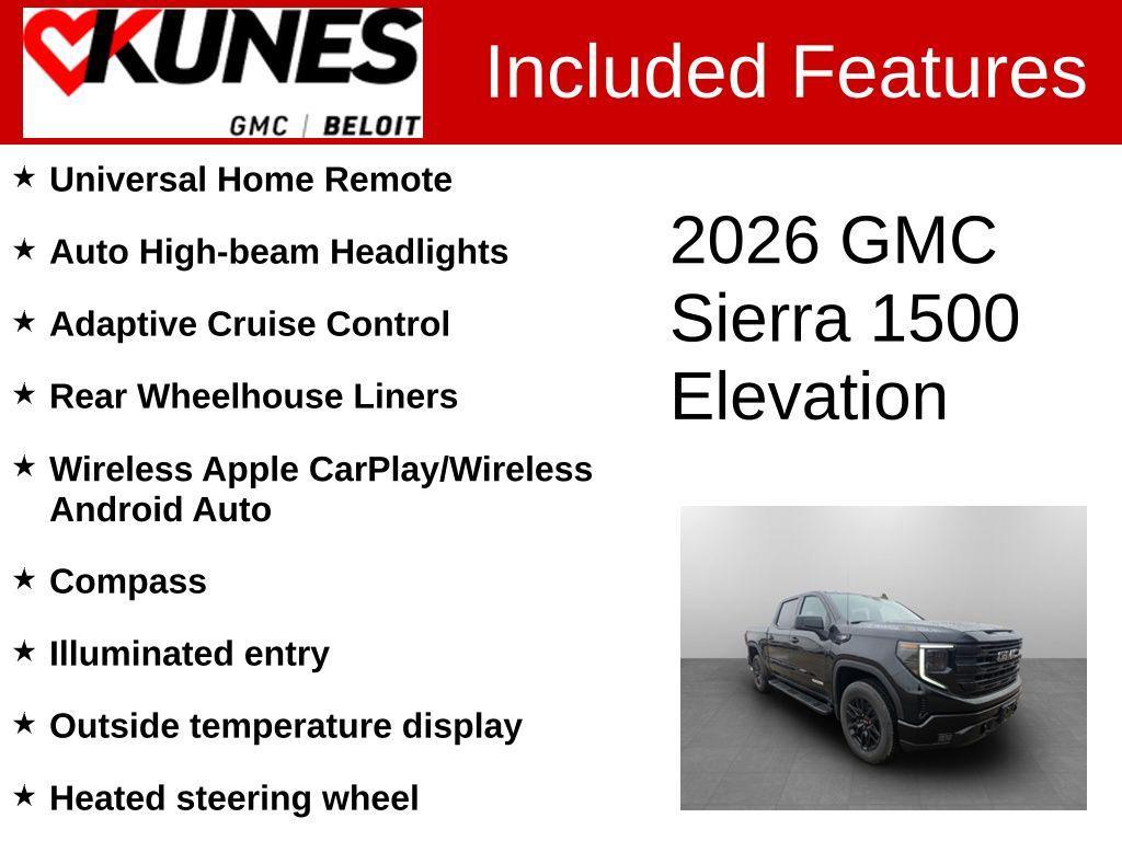 new 2026 GMC Sierra 1500 car, priced at $55,736