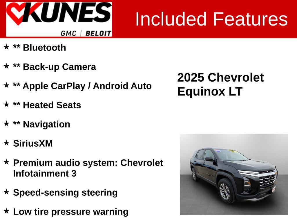 used 2025 Chevrolet Equinox car, priced at $25,637