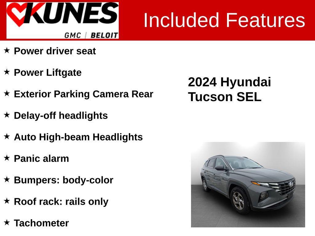 used 2024 Hyundai Tucson car, priced at $18,379