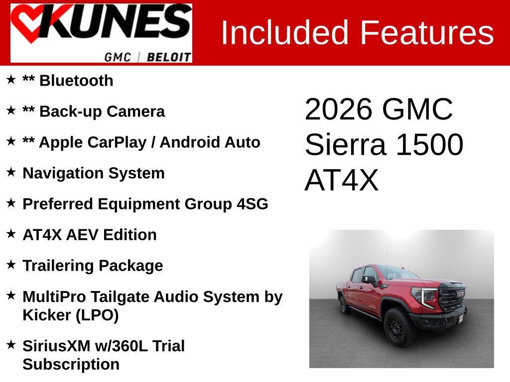 new 2026 GMC Sierra 1500 car, priced at $84,195