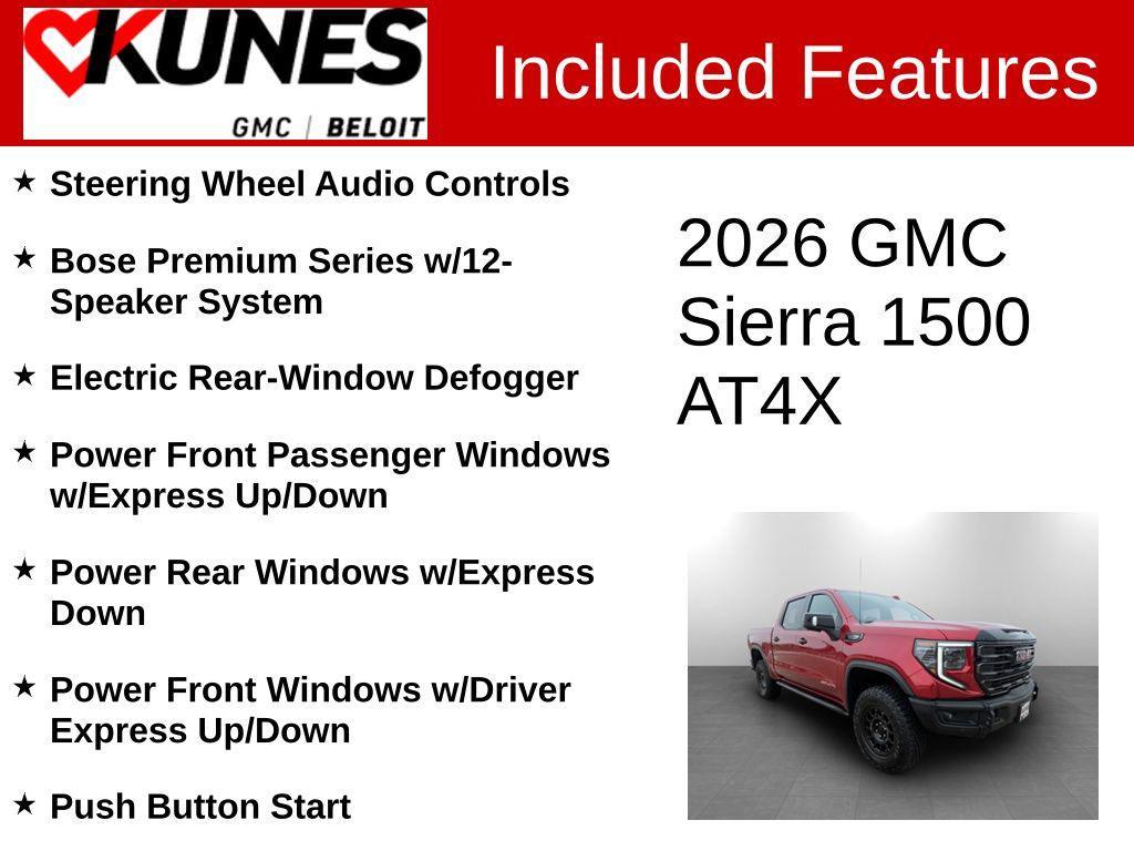 new 2026 GMC Sierra 1500 car, priced at $84,195