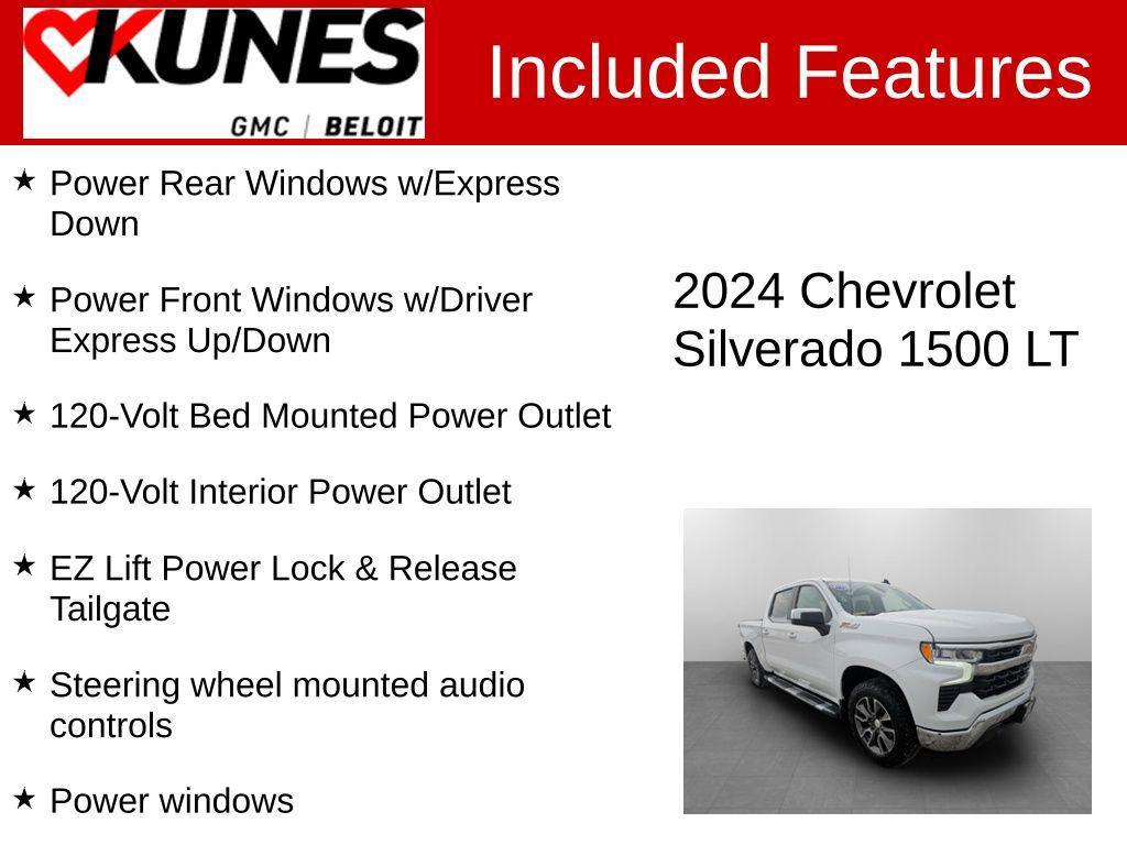 used 2024 Chevrolet Silverado 1500 car, priced at $33,350