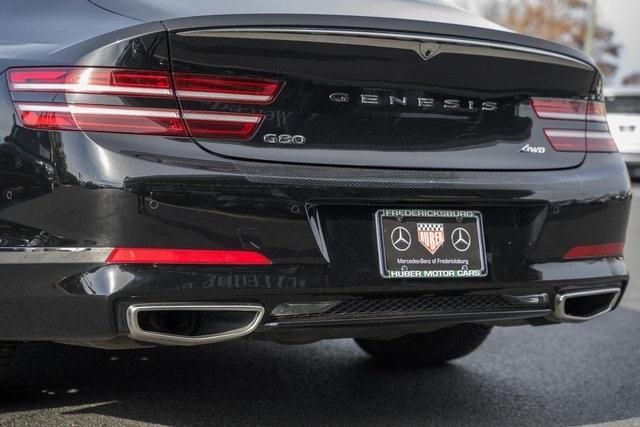 used 2022 Genesis G80 car, priced at $29,000