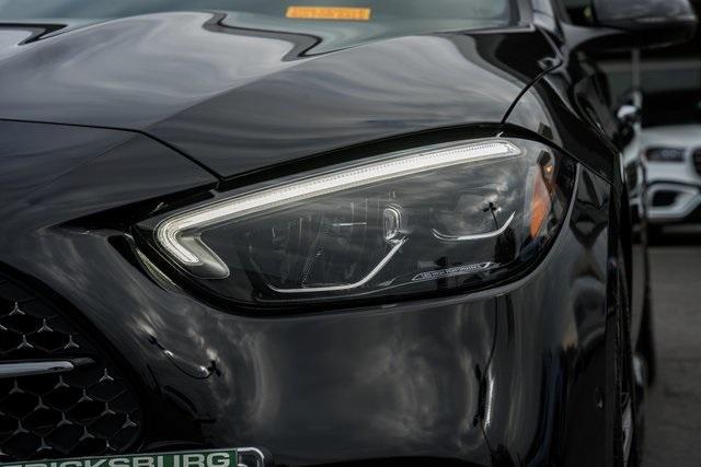 used 2023 Mercedes-Benz C-Class car, priced at $37,500