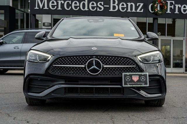 used 2023 Mercedes-Benz C-Class car, priced at $37,500