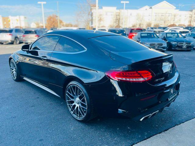 used 2018 Mercedes-Benz AMG C 63 car, priced at $38,000