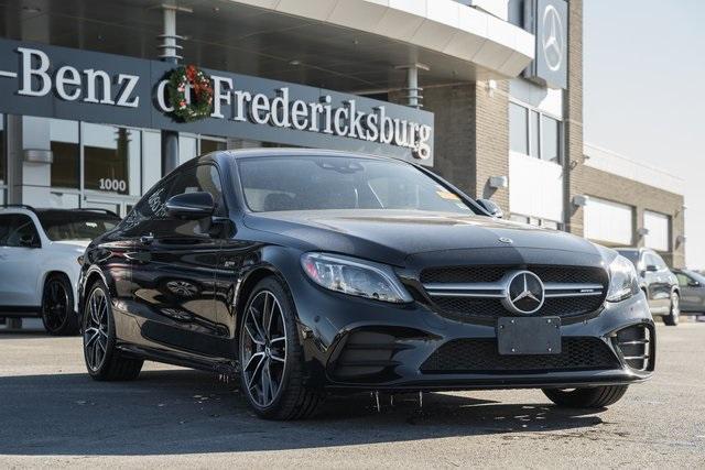 used 2022 Mercedes-Benz AMG C 43 car, priced at $45,500