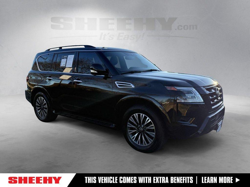 used 2021 Nissan Armada car, priced at $28,650