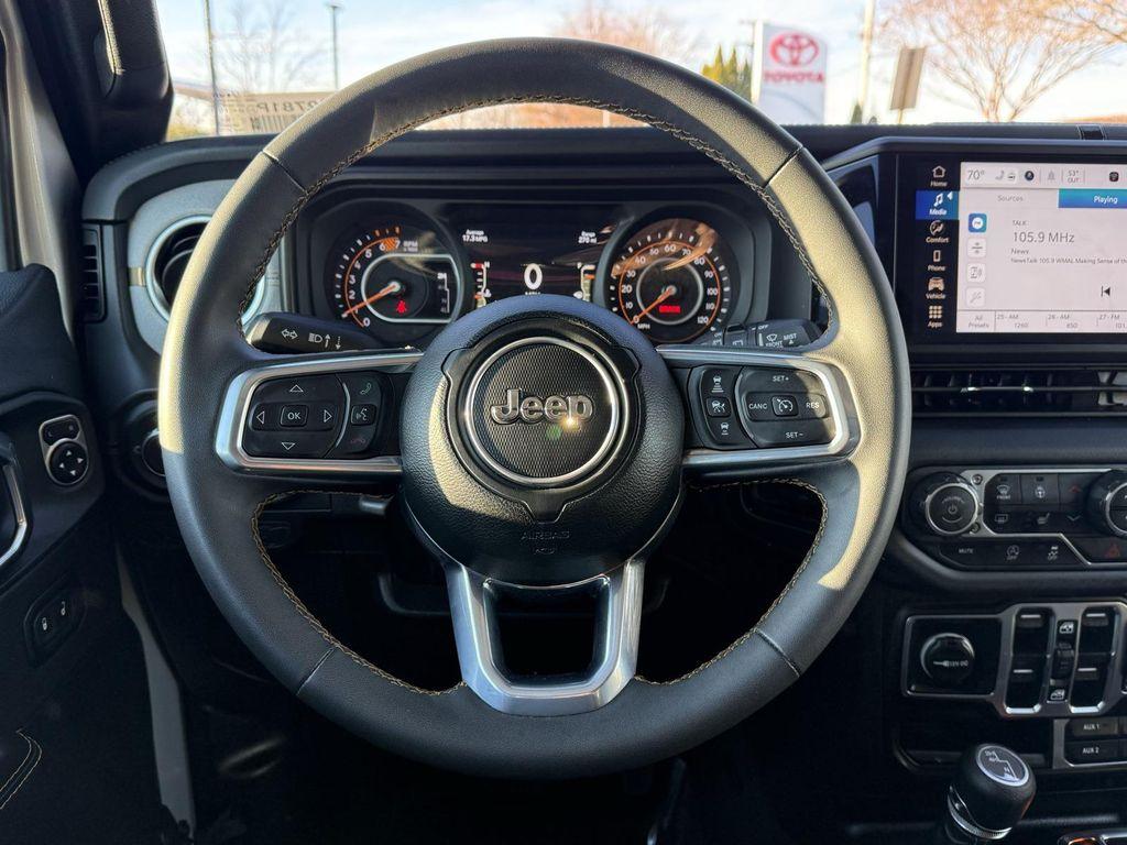 used 2024 Jeep Wrangler car, priced at $33,940