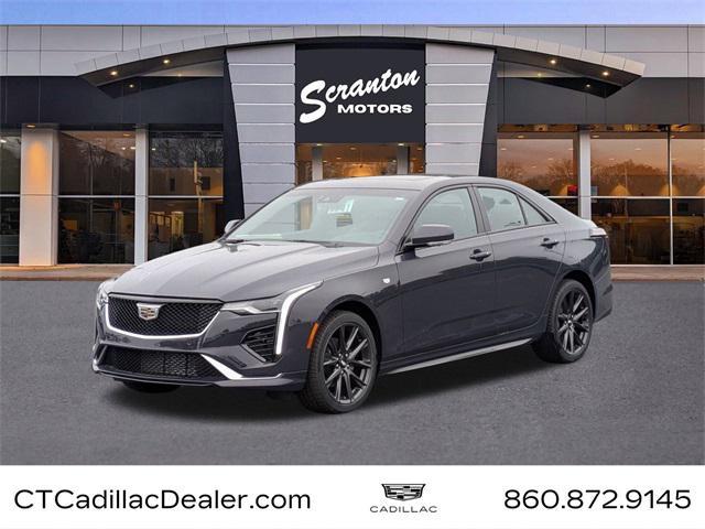 new 2025 Cadillac CT4 car, priced at $45,303