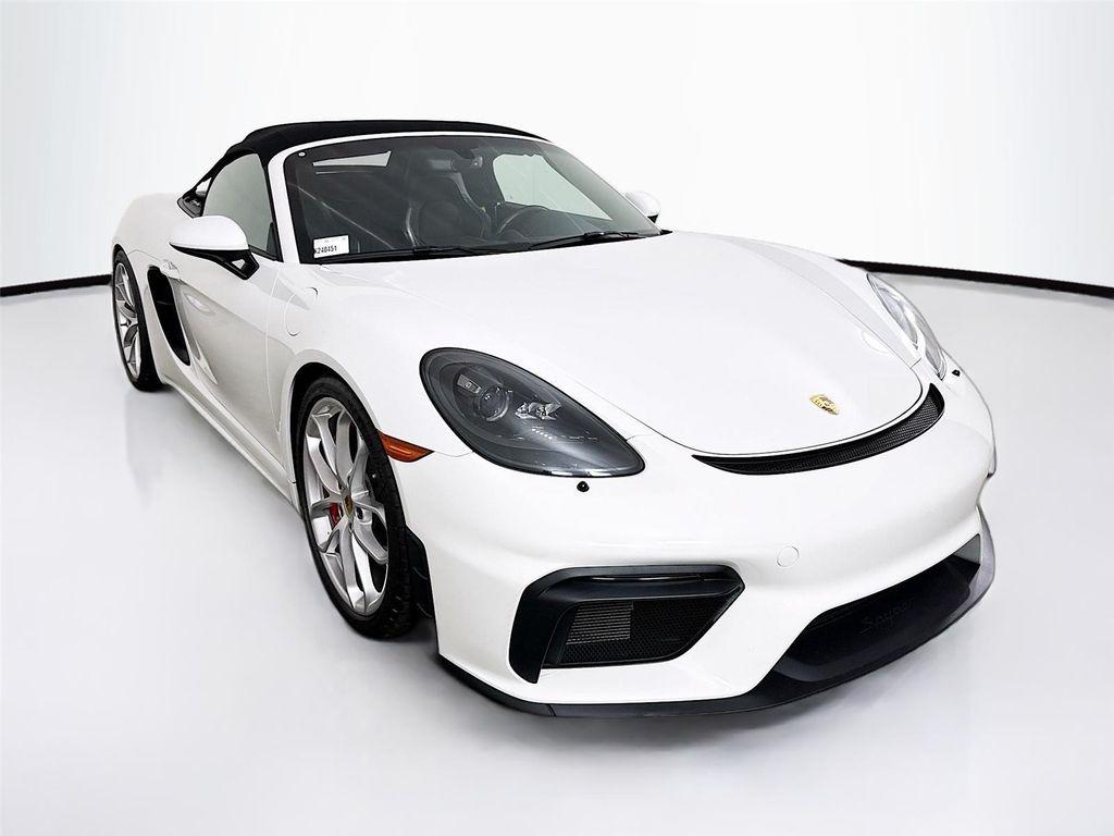 used 2021 Porsche 718 Spyder car, priced at $122,799