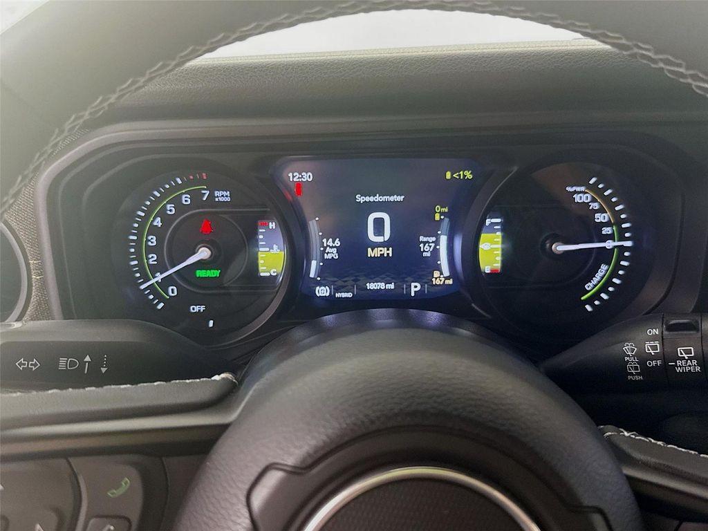 used 2025 Jeep Wrangler 4xe car, priced at $37,500