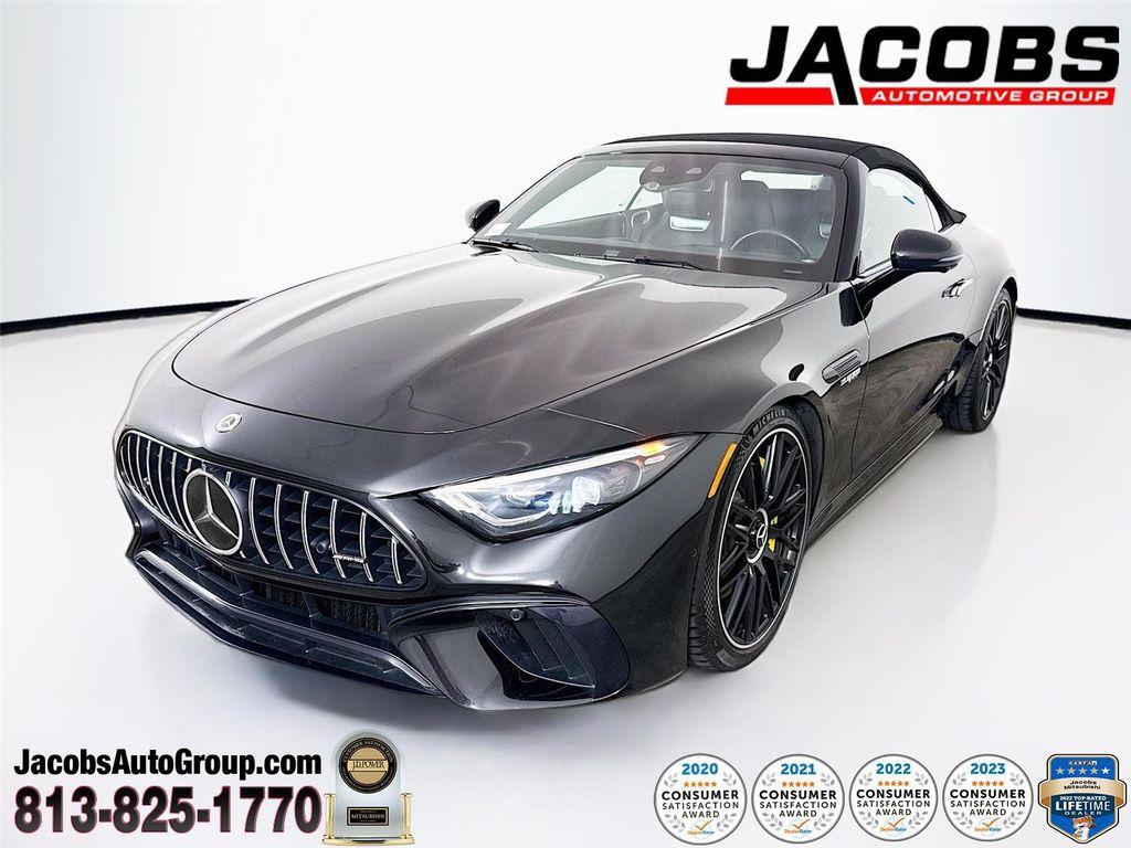 used 2022 Mercedes-Benz AMG SL 55 car, priced at $79,500