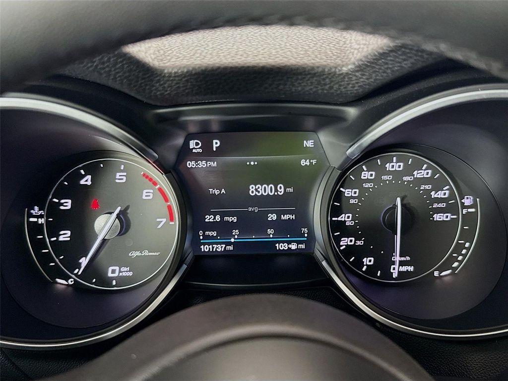 used 2018 Alfa Romeo Stelvio car, priced at $9,450