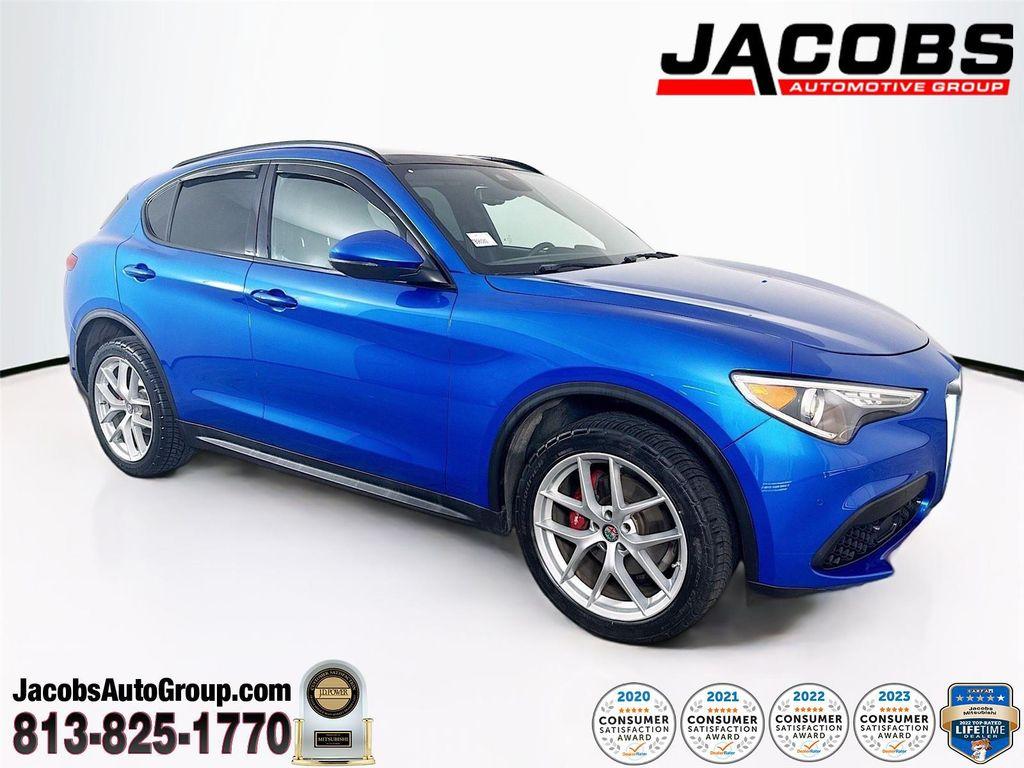 used 2018 Alfa Romeo Stelvio car, priced at $9,450
