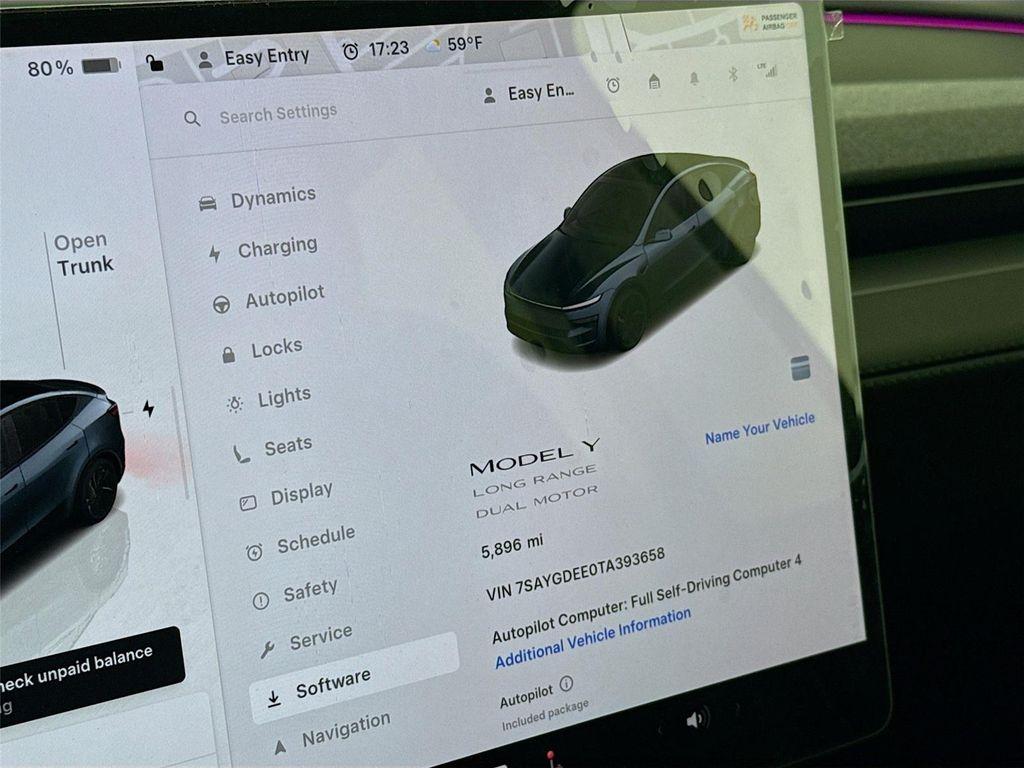 used 2026 Tesla Model Y car, priced at $44,299