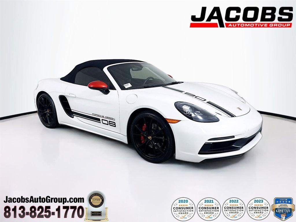 used 2018 Porsche 718 Boxster car, priced at $44,799