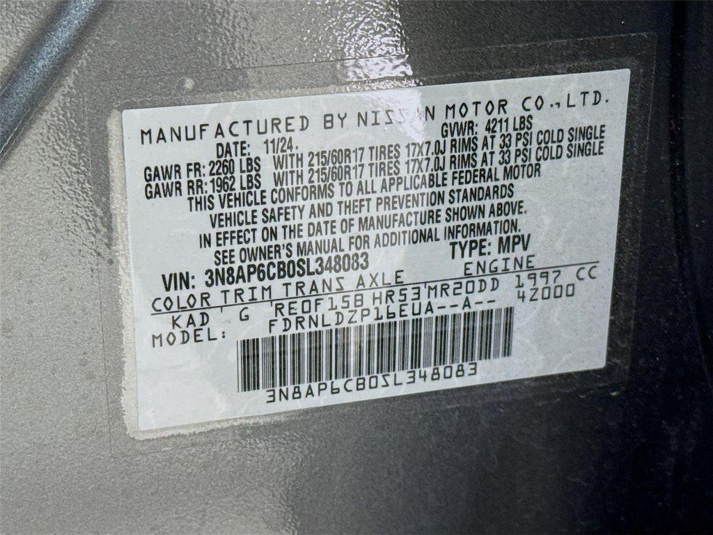 used 2025 Nissan Kicks car, priced at $22,881