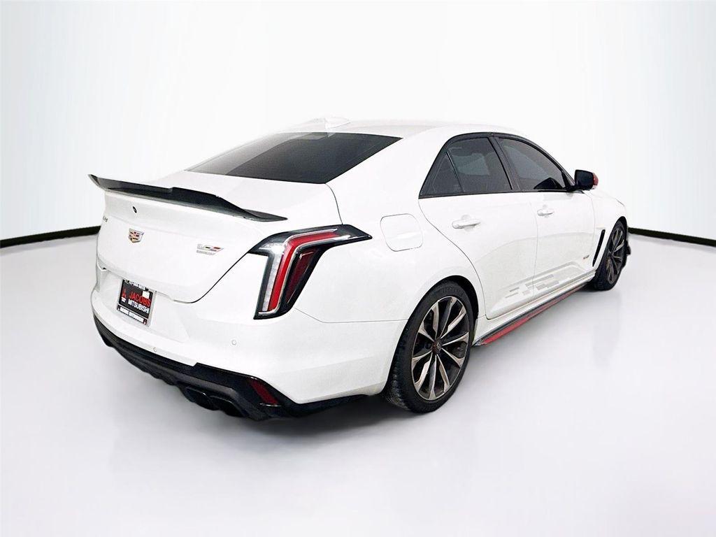 used 2023 Cadillac CT4-V car, priced at $72,000