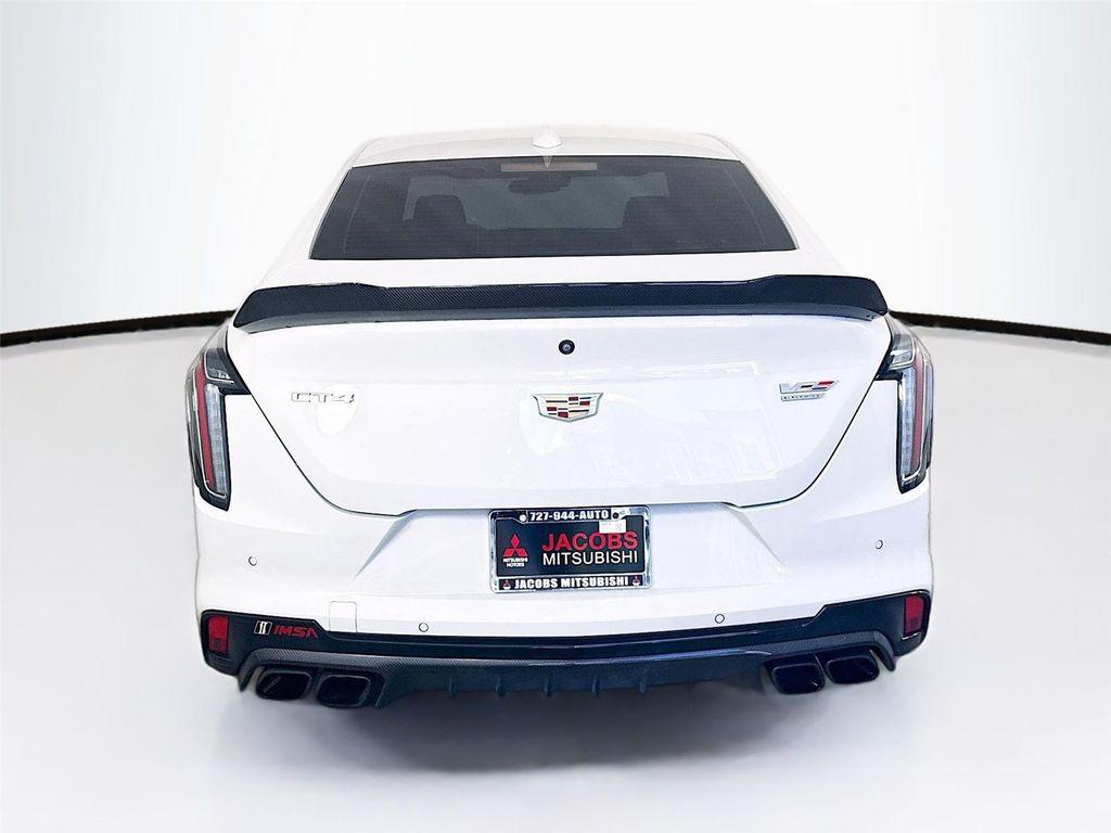 used 2023 Cadillac CT4-V car, priced at $72,000
