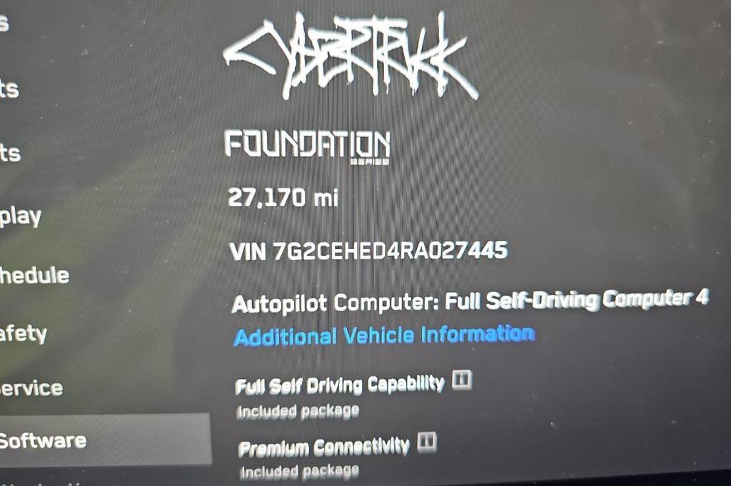 used 2024 Tesla Cybertruck car, priced at $79,500