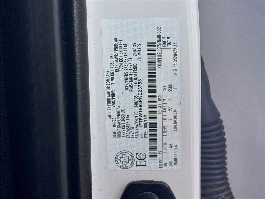 used 2023 Ford F-150 car, priced at $34,799