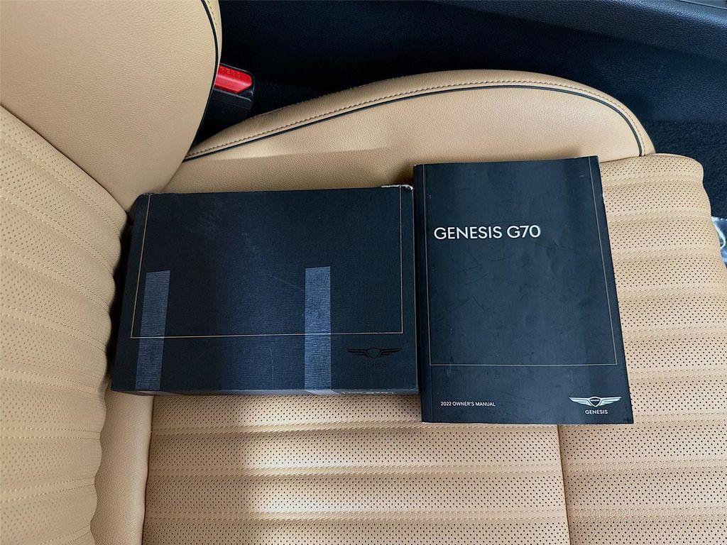 used 2022 Genesis G70 car, priced at $22,000
