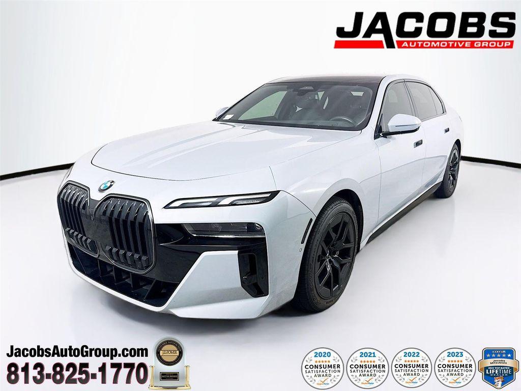 used 2023 BMW 740 car, priced at $57,000