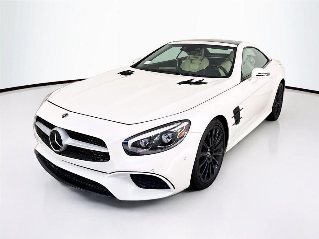 used 2018 Mercedes-Benz SL 550 car, priced at $49,299