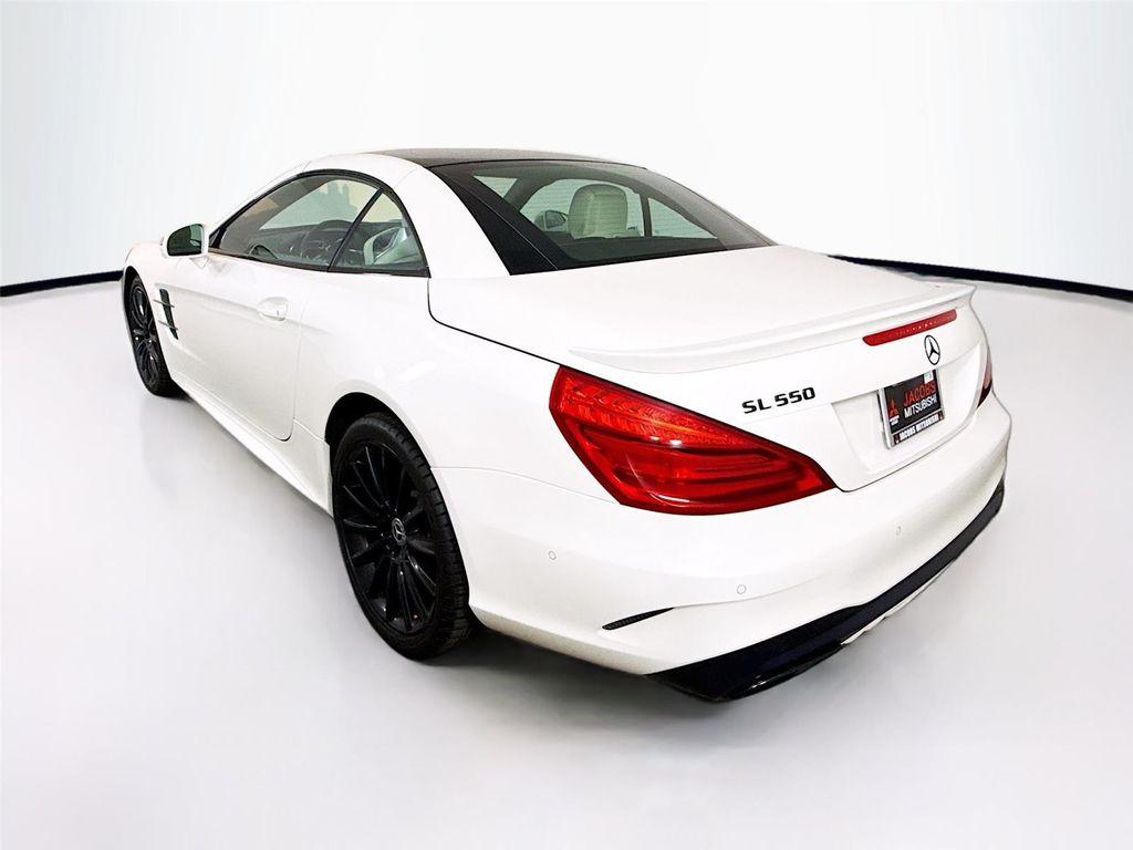 used 2018 Mercedes-Benz SL 550 car, priced at $49,299