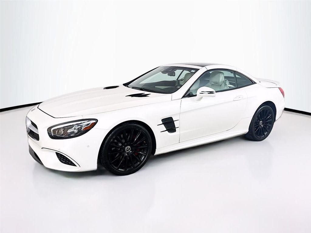 used 2018 Mercedes-Benz SL 550 car, priced at $50,999