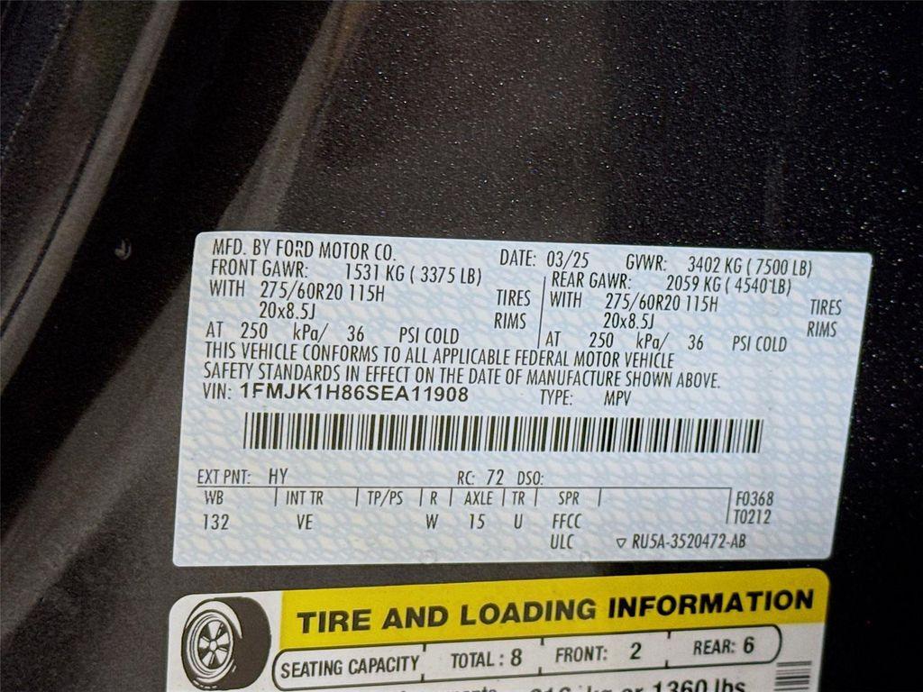 used 2025 Ford Expedition Max car, priced at $59,050