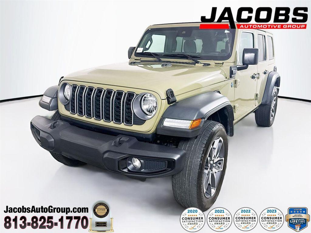 used 2025 Jeep Wrangler 4xe car, priced at $29,000