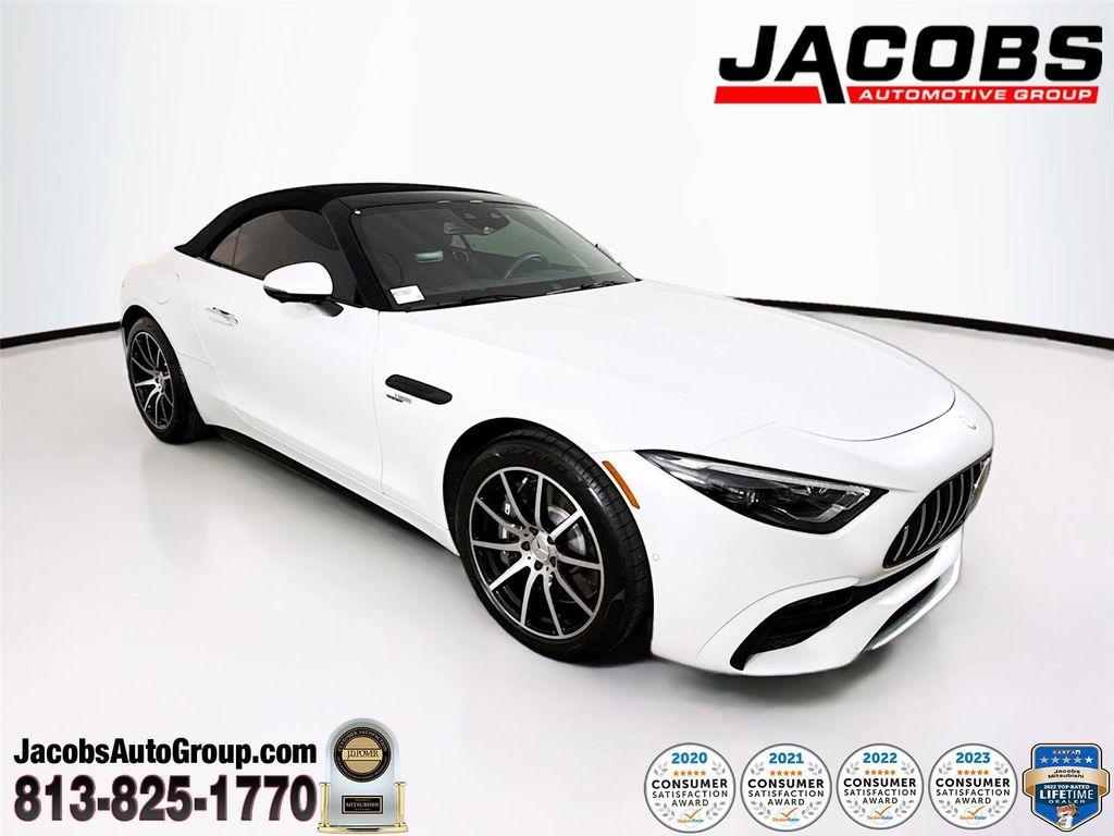 used 2023 Mercedes-Benz AMG SL 43 car, priced at $69,500