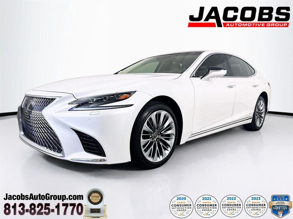 used 2018 Lexus LS 500 car, priced at $43,000