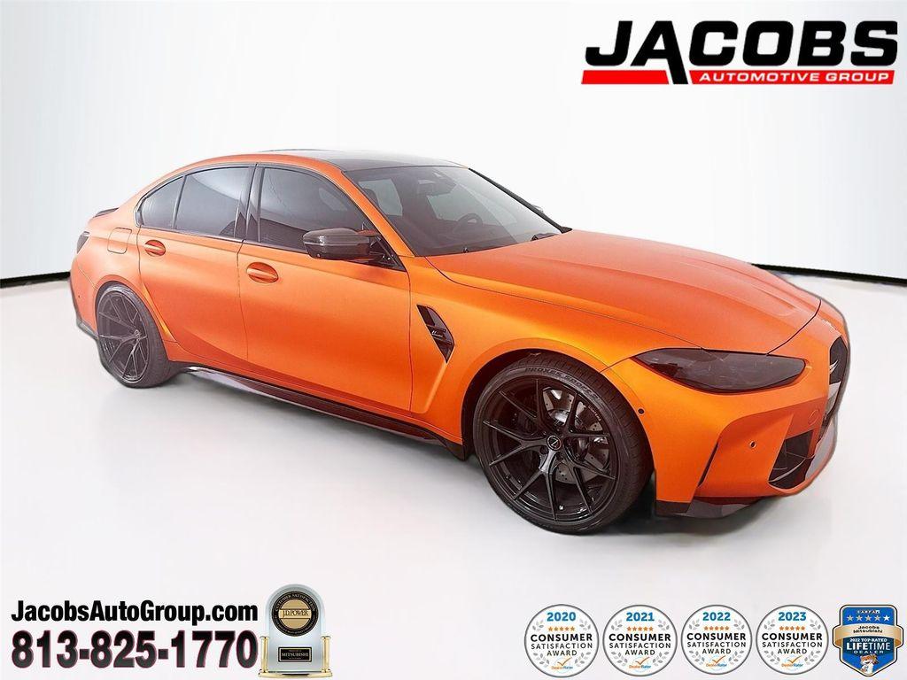 used 2024 BMW M3 car, priced at $84,009