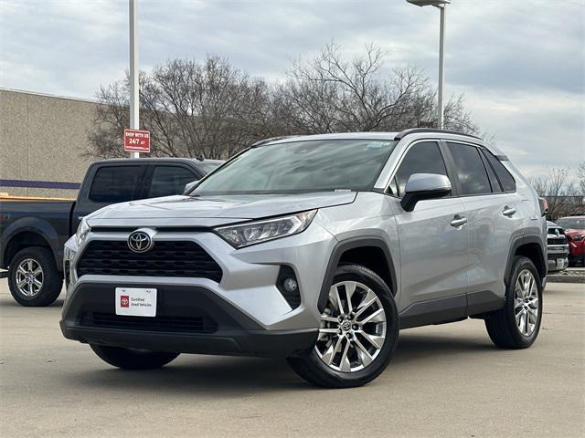 used 2021 Toyota RAV4 car, priced at $26,338