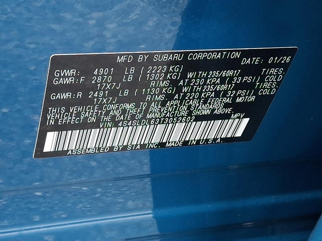 new 2026 Subaru Forester car, priced at $39,982