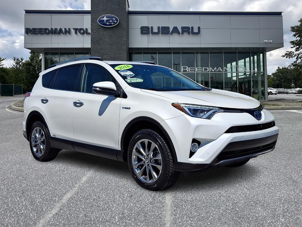 used 2018 Toyota RAV4 Hybrid car, priced at $28,498