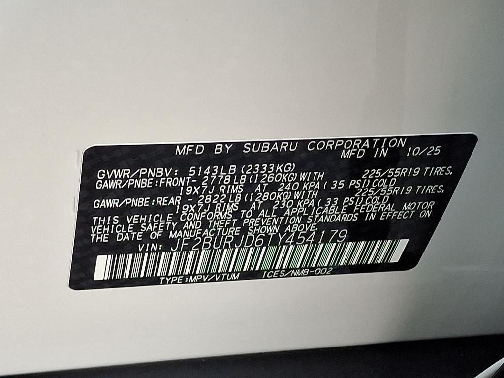 new 2026 Subaru Outback car, priced at $46,858