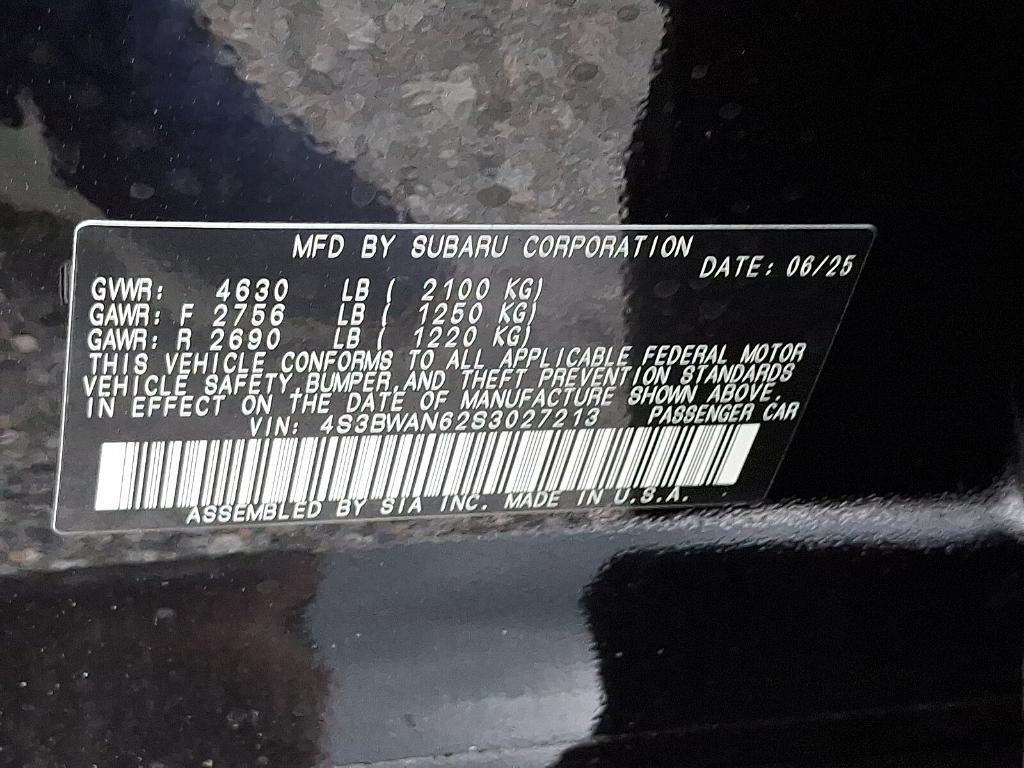 new 2025 Subaru Legacy car, priced at $35,554