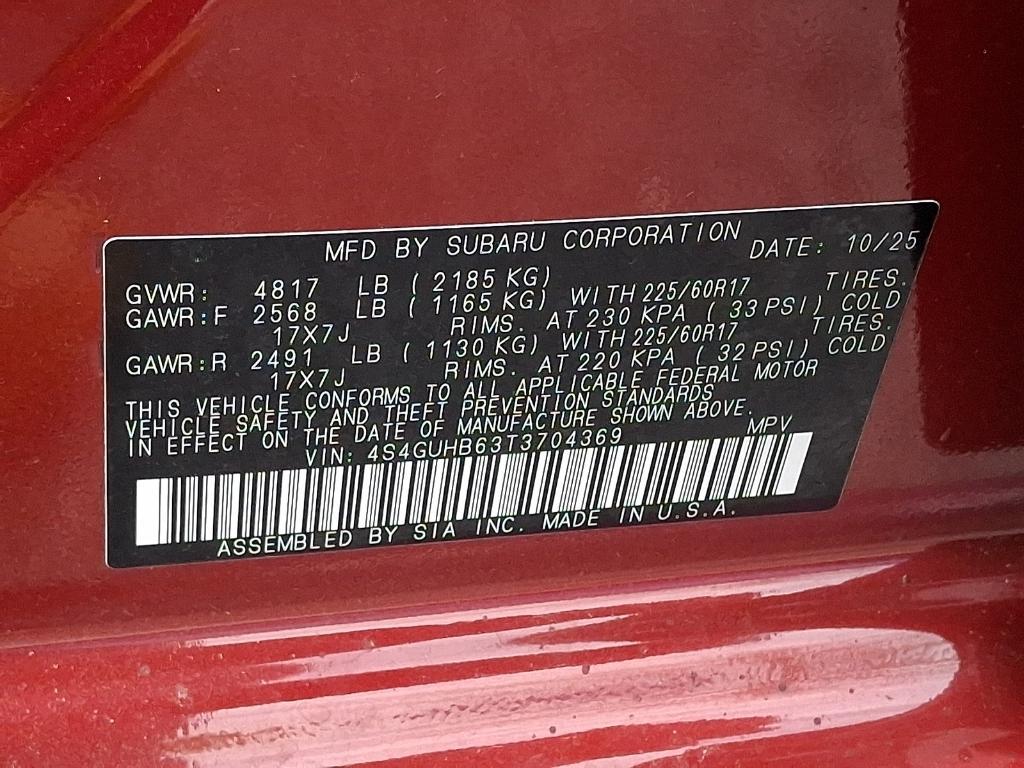 new 2026 Subaru Crosstrek car, priced at $27,657