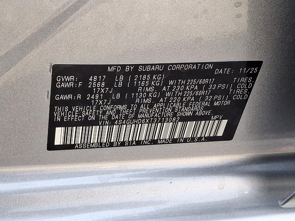 new 2026 Subaru Crosstrek car, priced at $30,692