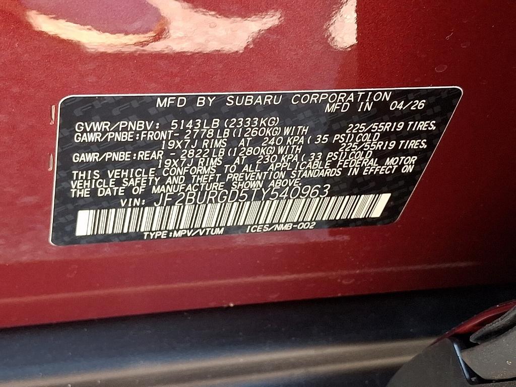 new 2026 Subaru Outback car, priced at $44,226