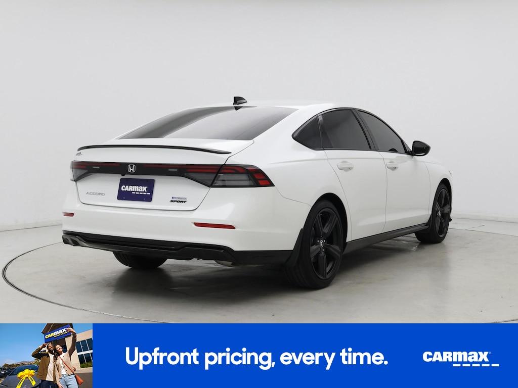 used 2025 Honda Accord Hybrid car, priced at $33,998