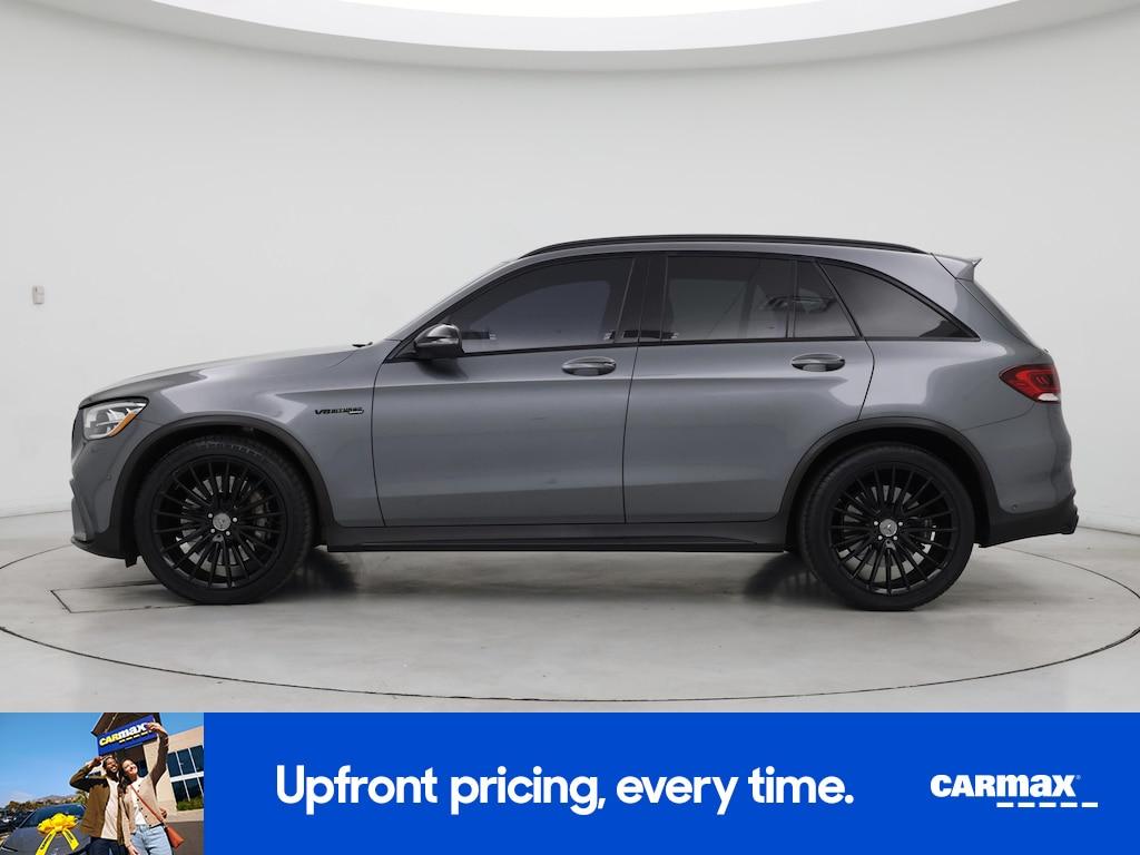 used 2021 Mercedes-Benz AMG GLC 63 car, priced at $55,998