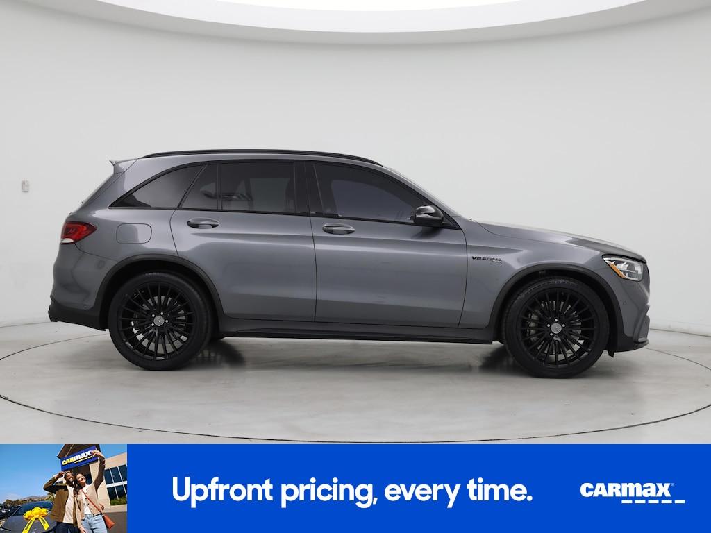 used 2021 Mercedes-Benz AMG GLC 63 car, priced at $55,998