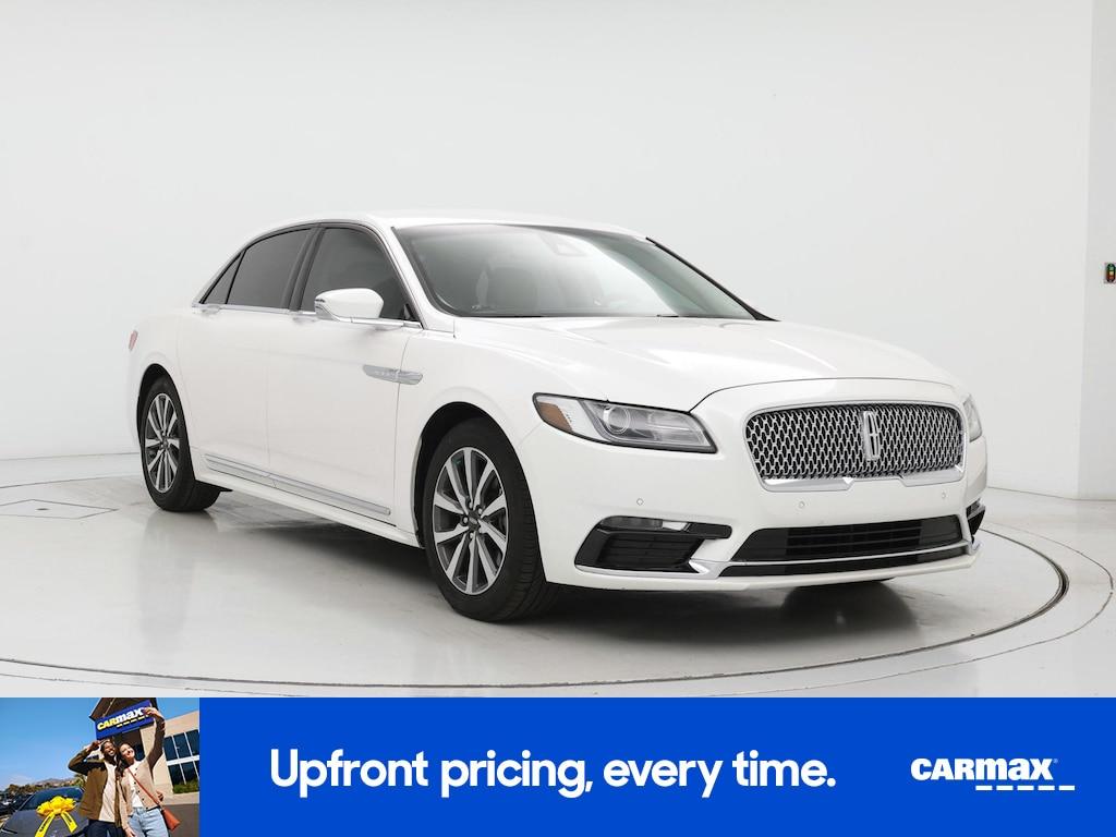 used 2019 Lincoln Continental car, priced at $29,998